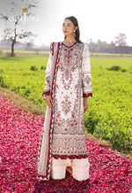 Asim Jofa 3 Piece Custom Stitched Suit - Beige - LB29969