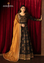 Asim Jofa 3 Piece Custom Stitched Suit - Brown - LB30249
