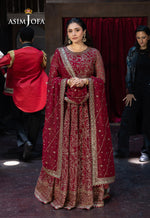 Asim Jofa 3 Piece Custom Stitched Suit - Pink - LB30510