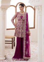 Kanwal Malik 3 Piece Pret Suit - Purple - LB30350