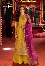 Asim Jofa 3 Piece Custom Stitched Suit - Green - LB30358