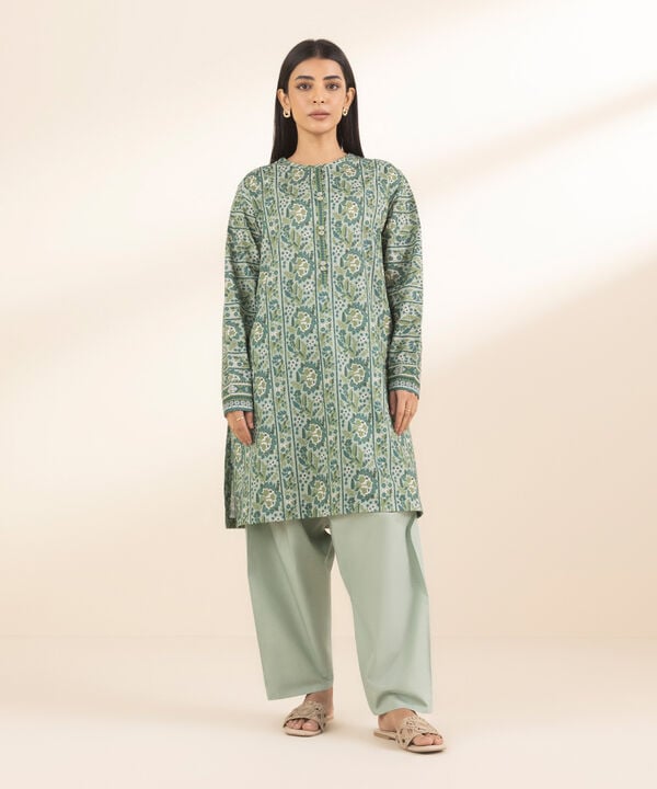 Sapphire 2 Piece Custom Stitched Suit - Green - LB30077