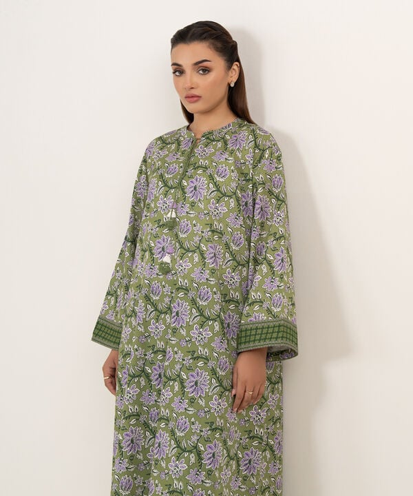 Sapphire 2 Piece Custom Stitched Suit - Green - LB30680