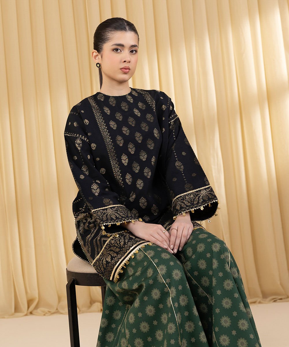 Sapphire 2 Piece Custom Stitched Suit - Black - LB30146
