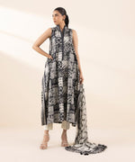 Sapphire 3 Piece Custom Stitched Suit - Black - LB30565