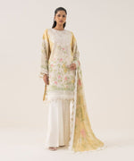 Sapphire 3 Piece Custom Stitched Suit -Yellow - LB30833