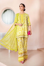 Maria.B 3 Piece Custom Stitched Suit - Yellow - LB29445