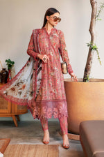 Maria.B 3 Piece Custom Stitched Suit - Pink - LB29436