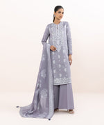 Sapphire 3 Piece Custom Stitched Suit - Purple - LB30865