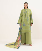 Sapphire 3 Piece Custom Stitched Suit -Green - LB30830