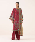 Sapphire 3 Piece Custom Stitched Suit - Red - LB30816
