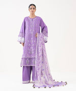 Sapphire 3 Piece Custom Stitched Suit - Purple - LB30818