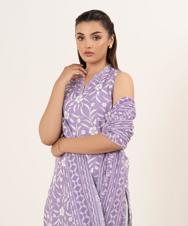 Sapphire 2 Piece Custom Stitched Suit - Purple - LB30686