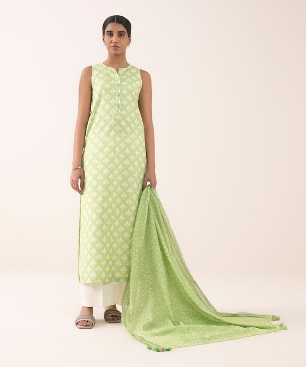 Sapphire 2 Piece Custom Stitched Suit - Green - LB30681