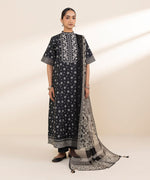 Sapphire 2 Piece Custom Stitched Suit - Black - LB30572