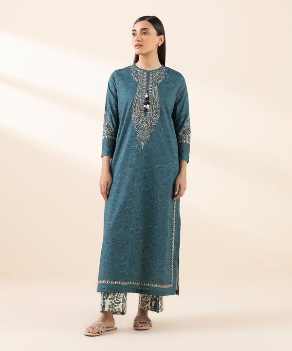 Sapphire 2 Piece Custom Stitched Suit - Blue - LB30642