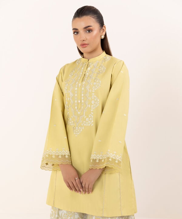 Sapphire 2 Piece Custom Stitched Suit - Mustard - LB30744