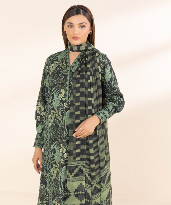 Sapphire 3 Piece Custom Stitched Suit - Black - LB30107
