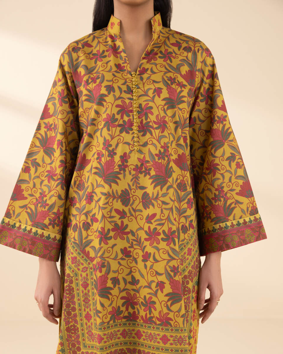 Sapphire 3 Piece Custom Stitched Suit - Yellow - LB30195