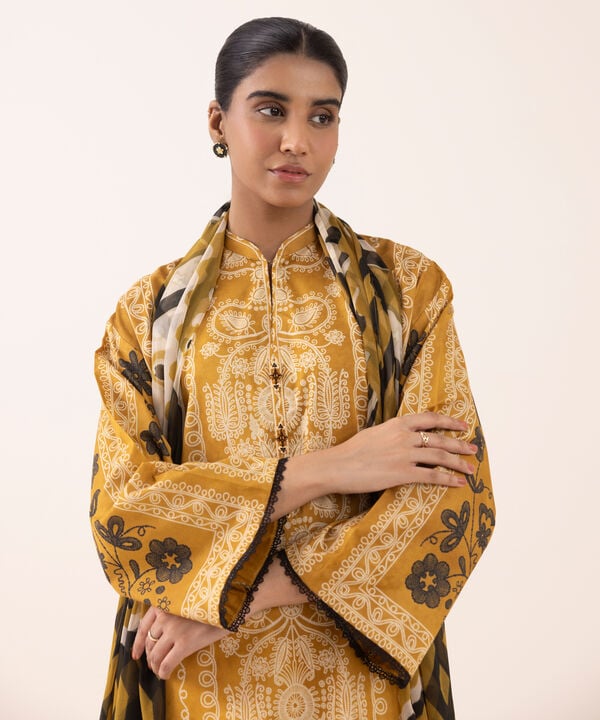 Sapphire 3 Piece Custom Stitched Suit - Brown - LB30627