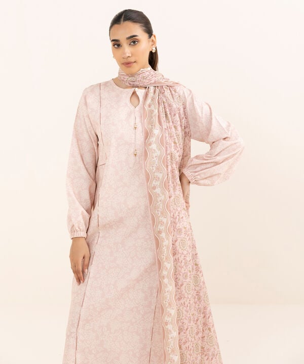 Sapphire 3 Piece Custom Stitched Suit - Pink - LB30717