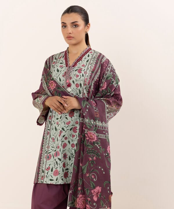 Sapphire 3 Piece Custom Stitched Suit - Red - LB30861