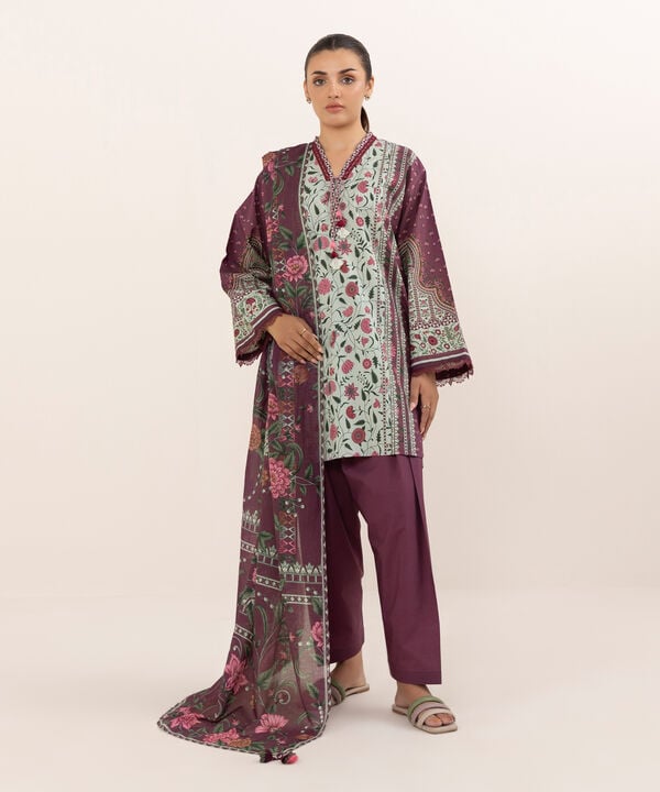 Sapphire 3 Piece Custom Stitched Suit - Red - LB30861