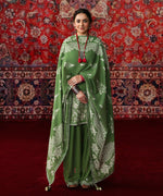 Sapphire 3 Piece Custom Stitched Suit - Green - LB31047