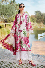 Maria.B 3 Piece Custom Stitched Suit - Pink - LB29430