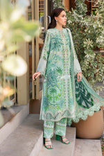 Maria.B 3 Piece Custom Stitched Suit - Green - LB29437