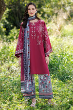 Jazmin 3 Piece Custom Stitched Suit - Red - LB31260