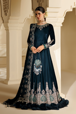 Jazmin 3 Piece Custom Stitched Suit - Blue - LB31710