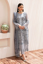 Ramsha 3 Piece Custom Stitched Suit - Gray - LB28949