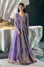 Afrozeh 3 Piece Custom Stitched Suit - Purple - LB30461
