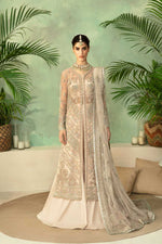 Akbar Aslam 3 Piece Custom Stitched Suit - Beige - LB29910