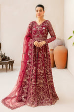 Ramsha 3 Piece Custom Stitched Suit - Maroon - LB28961