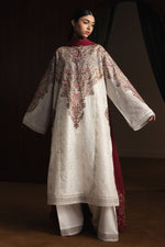 Zara Shahjahan 3 Piece Custom Stitched Suit - Off-White - LB31376
