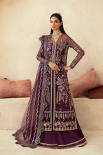 Akbar Aslam 3 Piece Custom Stitched Suit - Purple - LB29913