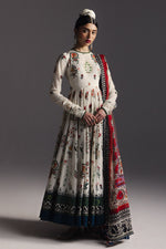 Zara Shahjahan 3 Piece Custom Stitched Suit - Off-White - LB31695