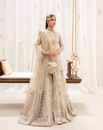Faiza Saqlain 3 Piece Custom Stitched Suit - Beige - LB31349