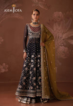 Asim Jofa 3 Piece Custom Stitched Suit - Purple - LB31684
