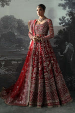 Afrozeh 3 Piece Custom Stitched Suit - Red - LB30608