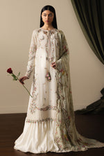 Zara Shahjahan 3 Piece Custom Stitched Suit - Off-White - LB31374