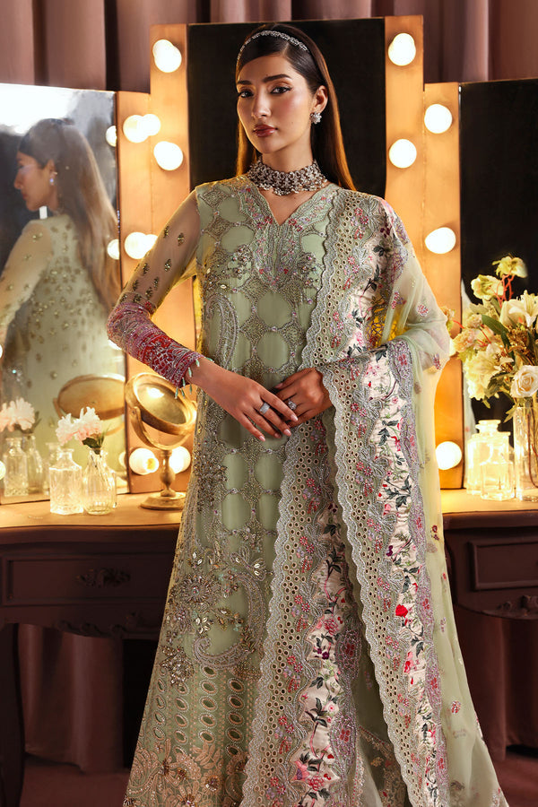 Nureh 3 Piece Custom Stitched Suit - Green - LB30953