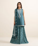 Sapphire 3 Piece Custom Stitched Suit - Blue - LB31295