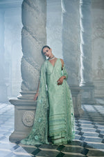 Sobia Nazir 3 Piece Custom Stitched Suit - Green - LB31230
