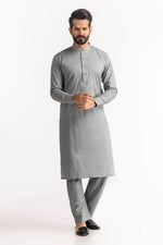 Gul Ahmed 2 Piece Custom Stitched Suit - Grey - LB30529