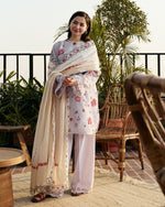 Zara Shahjahan 3 Piece Custom Stitched Suit - Purple - LB30221