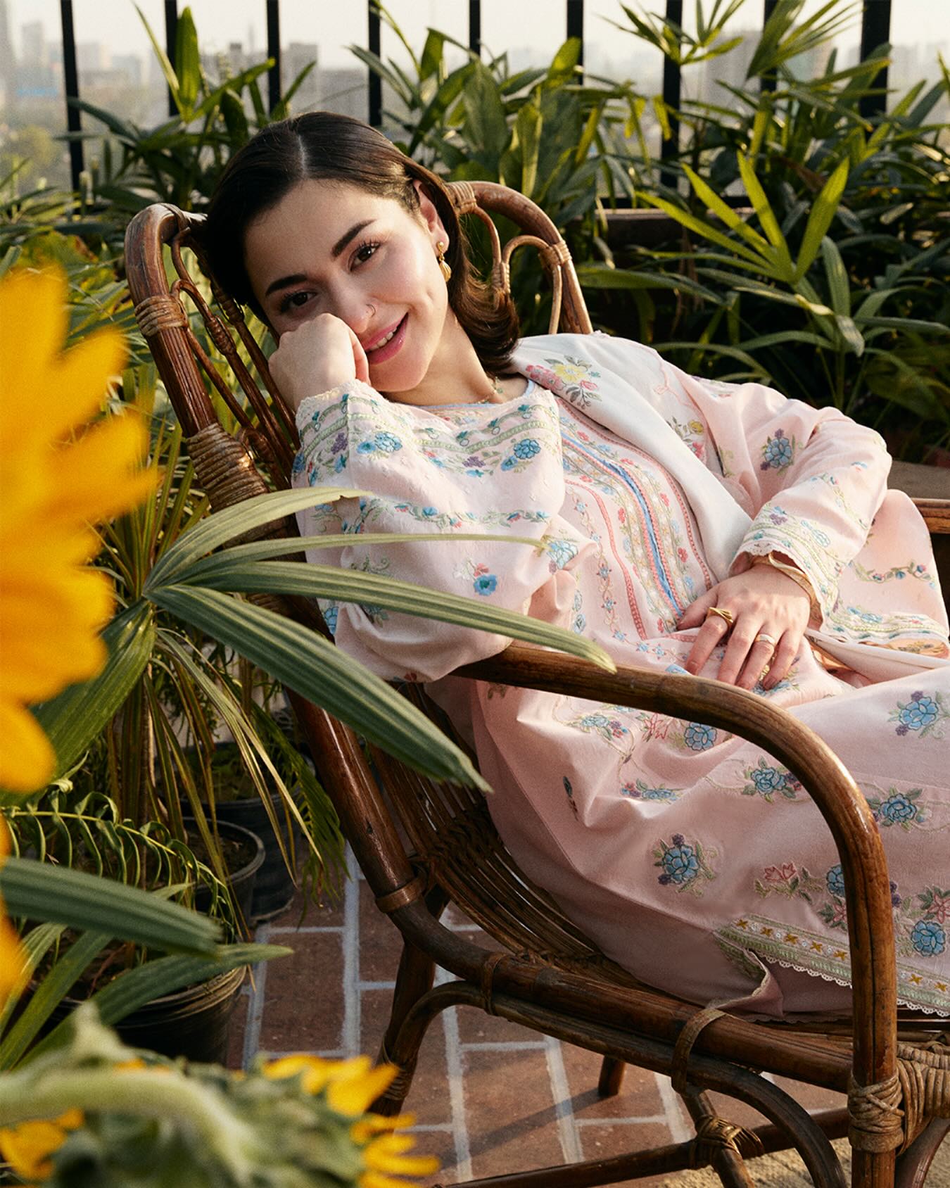 Zara Shahjahan 3 Piece Custom Stitched Suit - Pink - LB30232