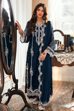 Azure 3 Piece Custom Stitched Suit - Blue - LB31155